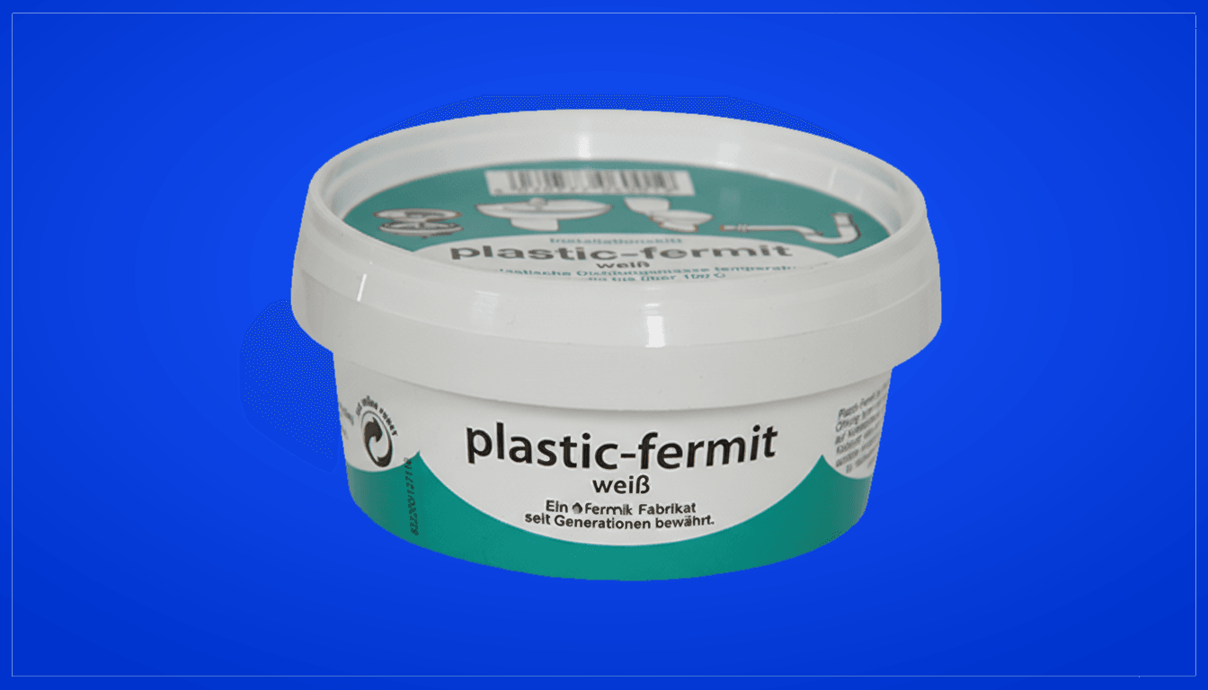 Plastic-Fermit - weiß