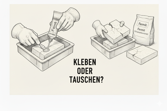 Kleben oder Tauschen Symbolbild