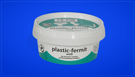 Plastic-Fermit - weiß