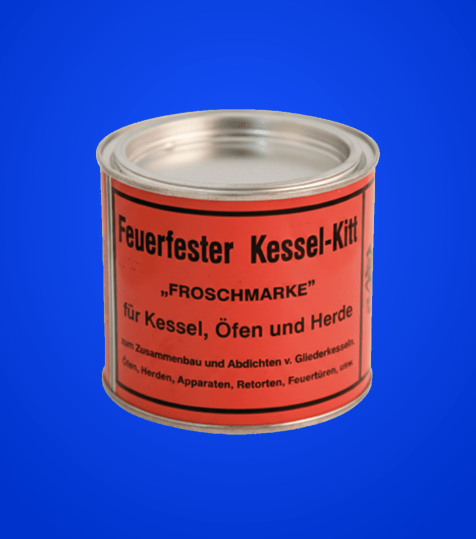 Feuerfester Kessel-Kitt Froschmarke