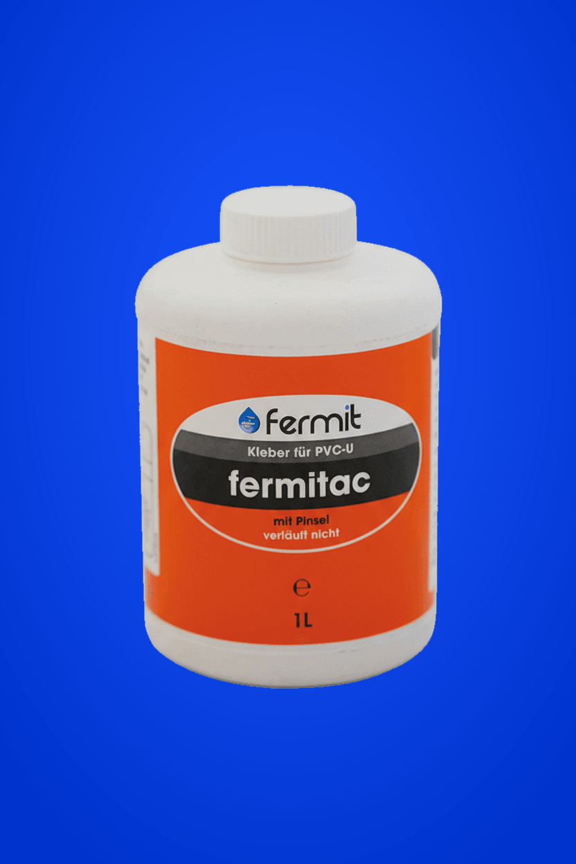 Fermitac PVC-U Klebstoff (880 g Flasche mit Pinsel)