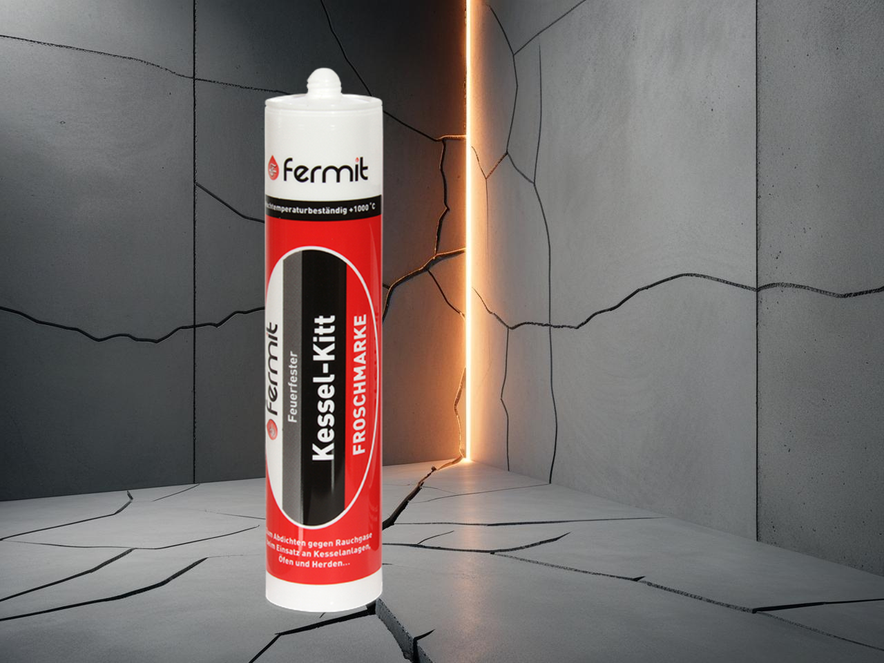 Feuerfester Kesselkitt Froschmarke
